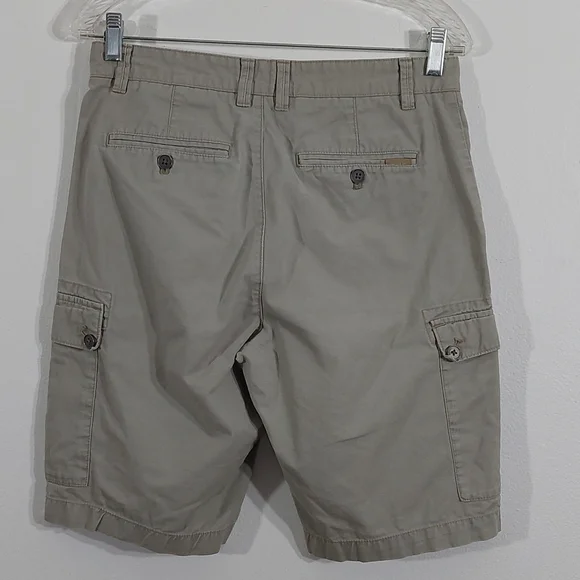 🟢 (PHIL) Calvin Klein Flat Front Cargo Shorts Size 30 - Picture 9 of 12